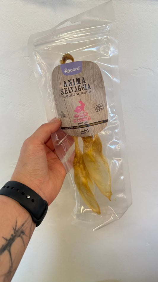 MASTICATIVO PER GATTI orecchie di coniglio 20gr