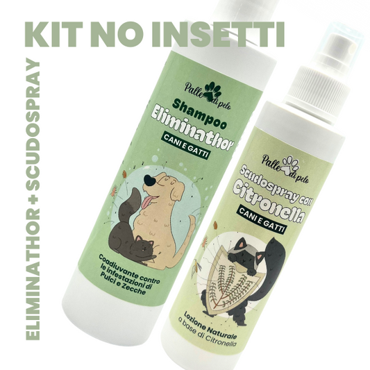 KIT BASTA INSETTI E PARASSITI - ELIMINATHOR + SCUDOSPRAY