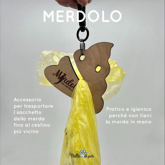Merdolo, trasporta per te i sacchetti di cacca