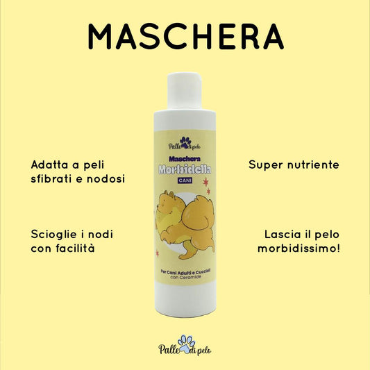 MORBIDELLA, maschera intensiva e nutriente alla ceramide per cani