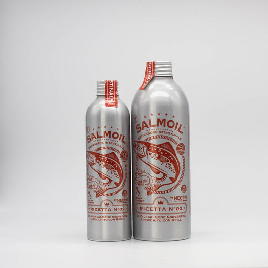 Salmoil- olio di salmone arricchito con krill