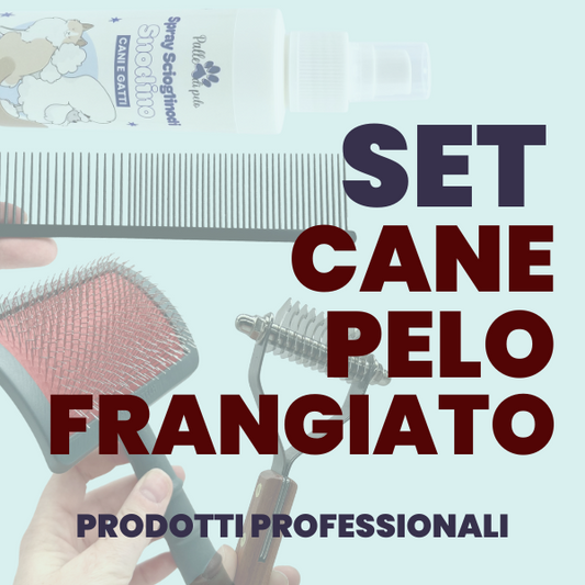 KIT PETTINATURA CANE PELO FRANGIATO