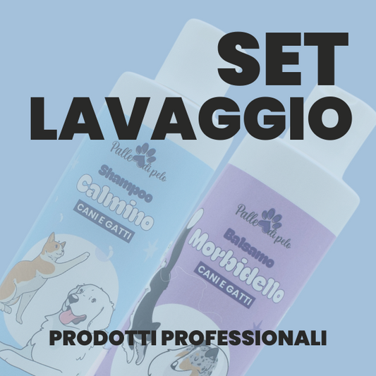Kit shampoo + balsamo VELOCE per cani e gatti