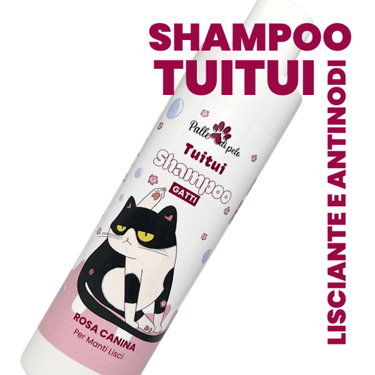 TUITUI, Shampoo per gatti effetto setoso e super liscio