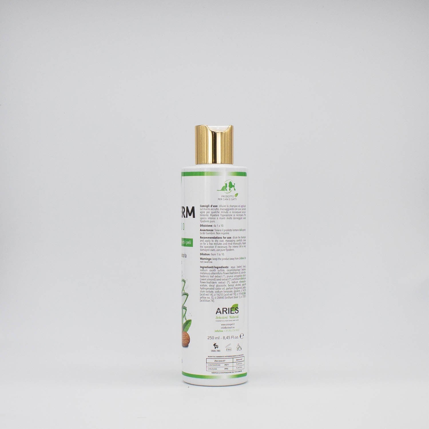ypoderm shampoo 250ml lato