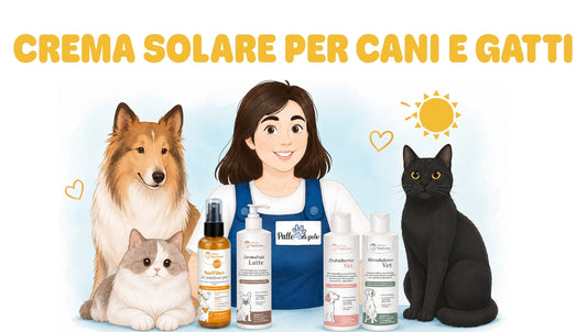 Crema solare per cani e gatti: come proteggere il tuo pet dal sole con Sun Vibes