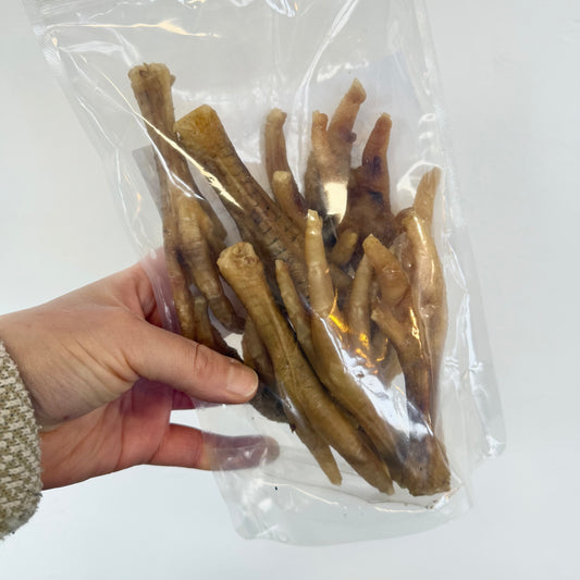 MASTICATIVO PER CANI ZAMPE DI POLLO 150GR