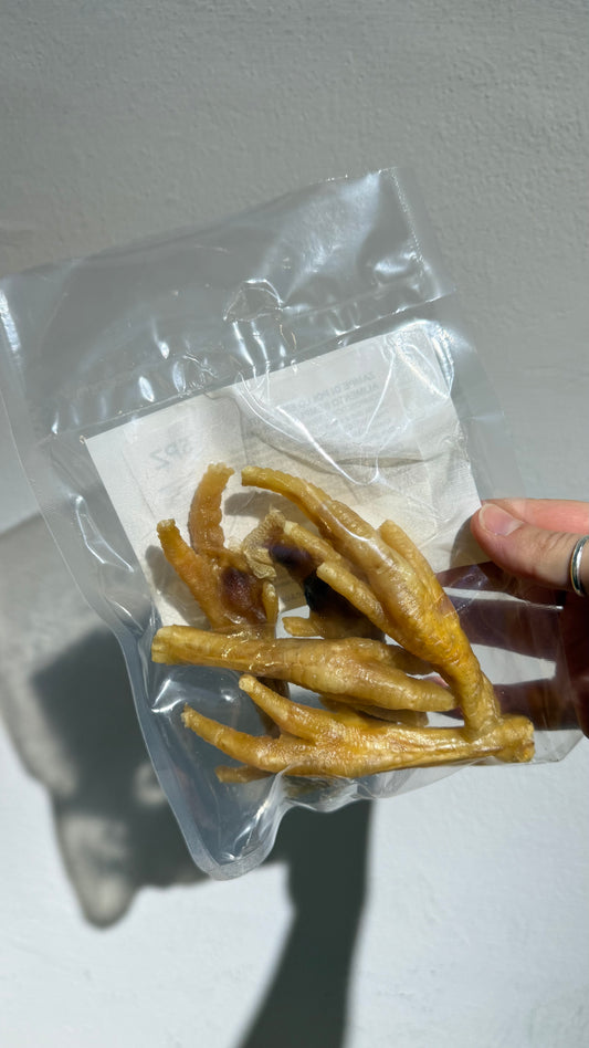 MASTICATIVO PER CANI ZAMPE DI POLLO 5pz