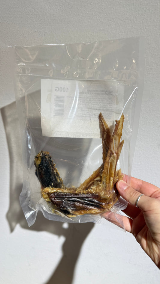 MASTICATIVO PER CANI ALI DI ANATRA 100gr