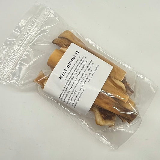 MASTICATIVO PER CANI PELLE TESTA DI MANZO