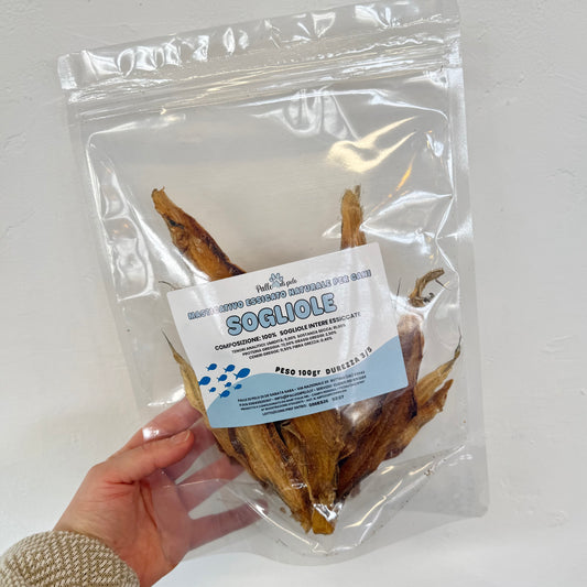 MASTICATIVO PER CANI SOGLIOLE 100GR