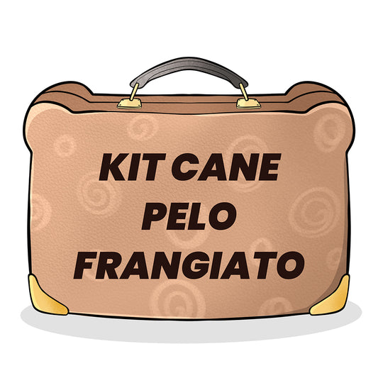 KIT PETTINATURA CANE PELO FRANGIATO