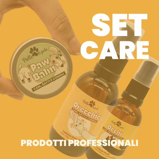 KIT CARE - OCCHI ORECCHE POLPASTRELLI (SENZA PROFUMAZIONI ULTRA DELICATA)
