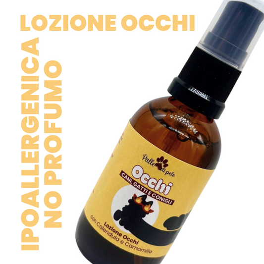 Lozione per la pulzia occhi DELICATA E SENZA PROFUMAZIONE