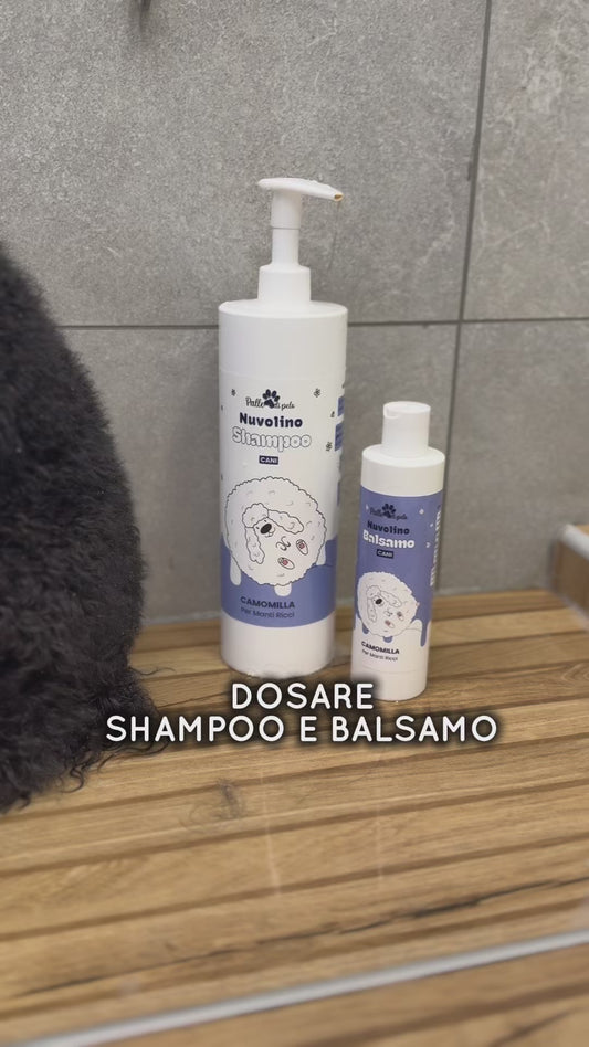MUTINO, shampoo cani e gatti sbrogliante e perdita muta