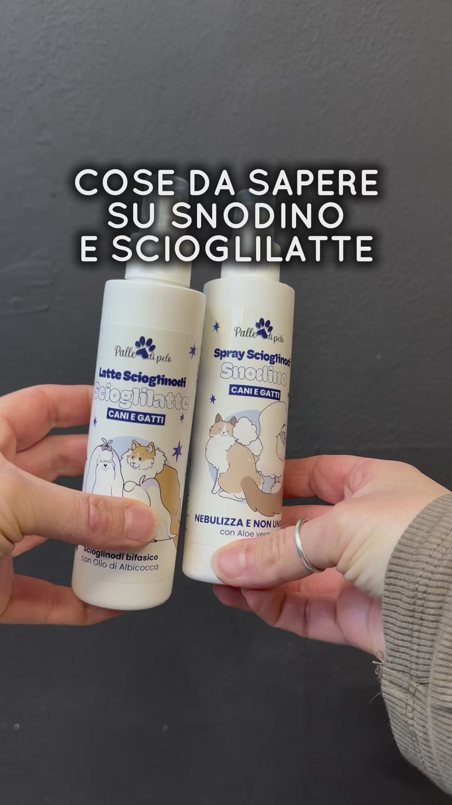Kit scioglinodi al talco SNODINO 150ml + SCIOGLILATTE 150ml