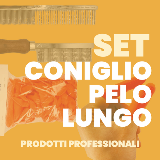 KIT CONIGLIO PELO LUNGO